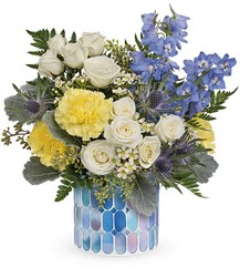 Dreaming of Blue Bouquet from Kinsch Village Florist, flower shop in Palatine, IL